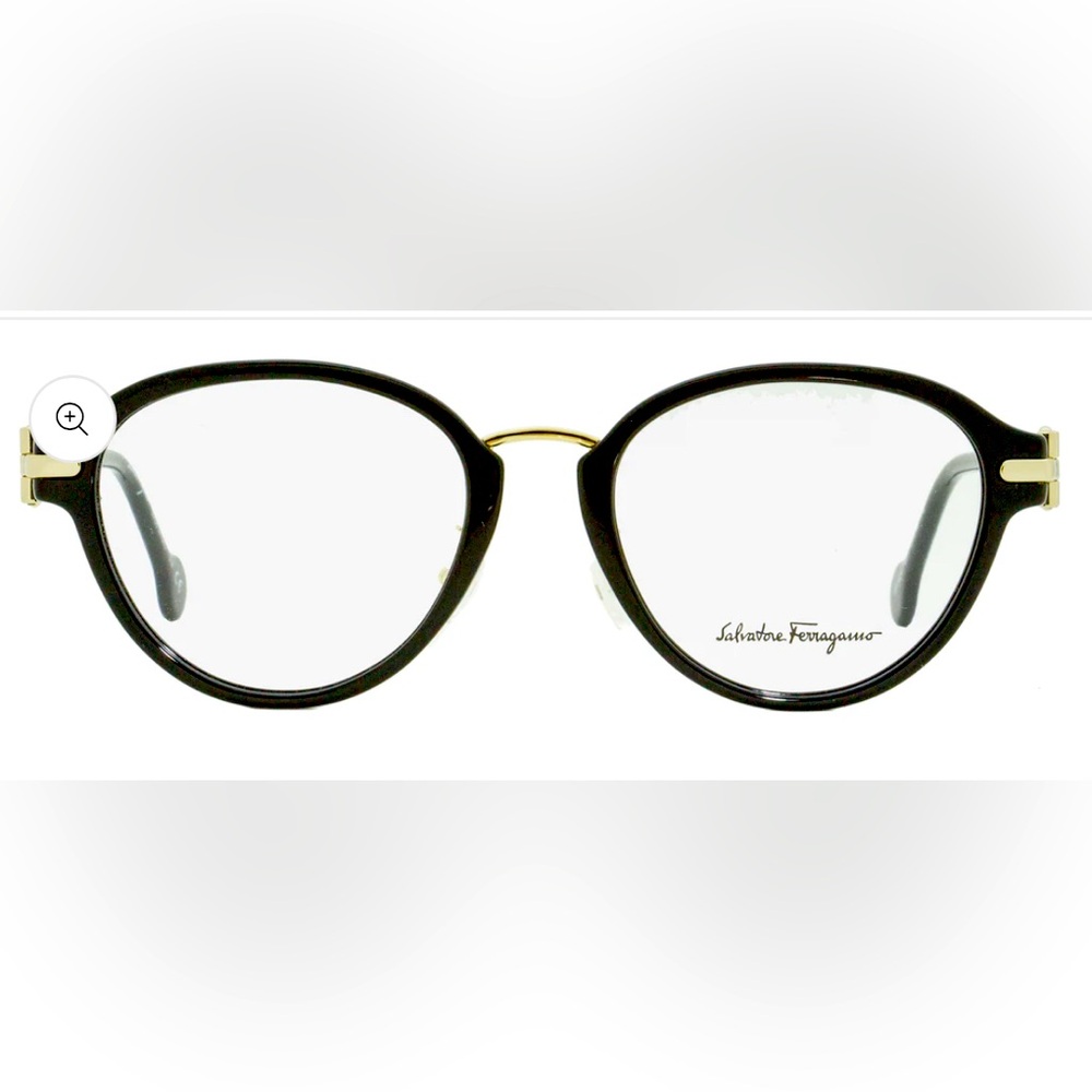 NWOT New Salvatore Ferragamo oval eyeglasssses